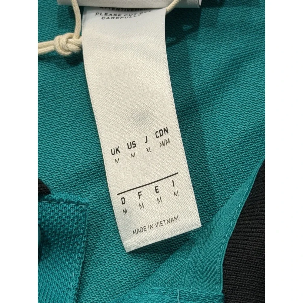 Adidas Liverpool FC Icon Polo Shirt Sea Green JW5471 Mens Medium NWT